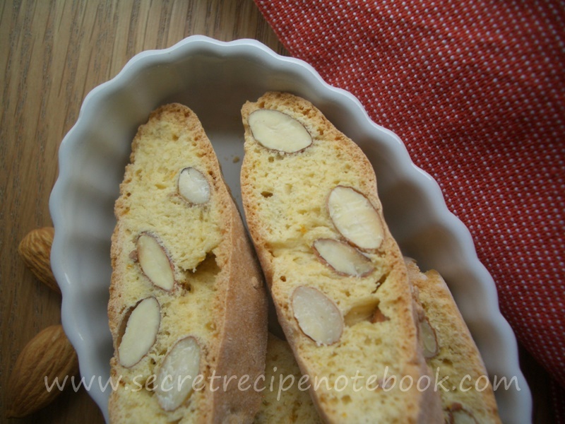 Easy Almond Biscotti, Recipe