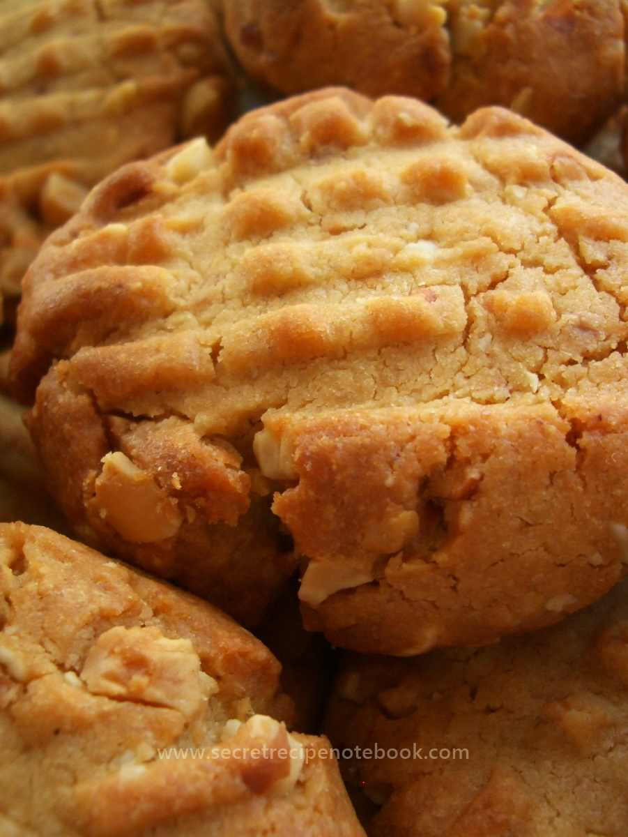 Crunchy Peanut Butter Cookies Simple & Dense