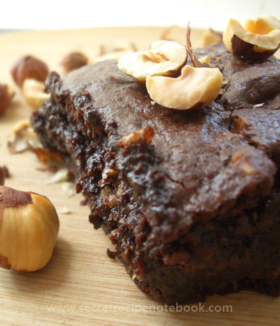 Fudgy Hazelnut Brownies-image