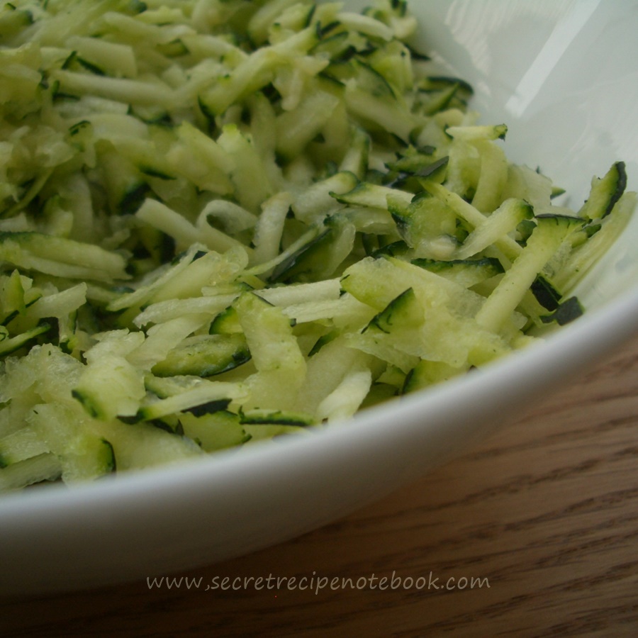 How to Shred Zucchini