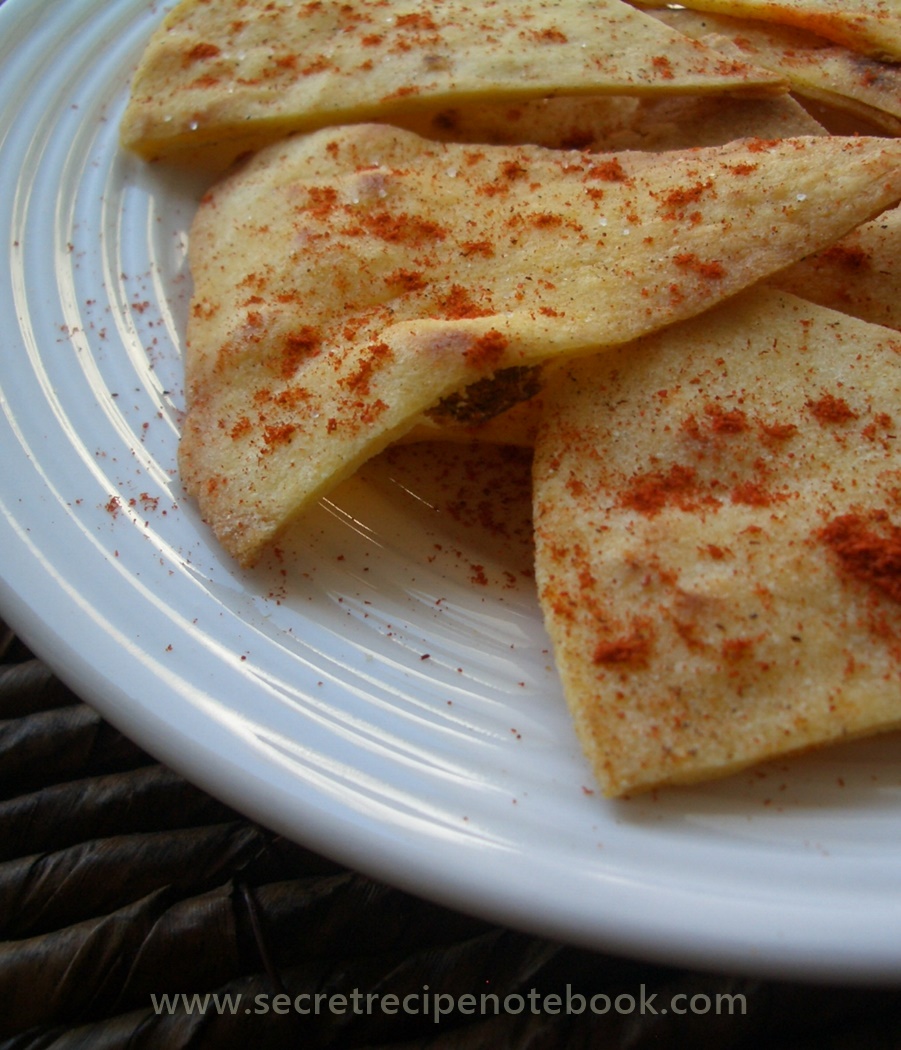 Baked Tortilla Chips | Secret Recipe Notebook